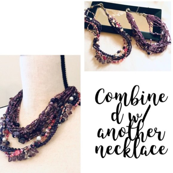 BoHo Handmade Beaded Necklace - Picture 5 of 6